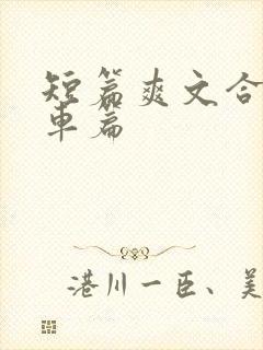 短篇爽文合集公车篇