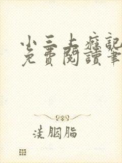 小三上瘾记小说免费阅读笔趣阁全文