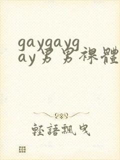 gaygaygay男男裸体