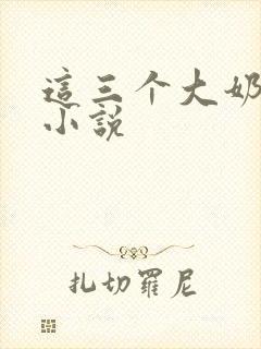 这三个大奶少妇小说