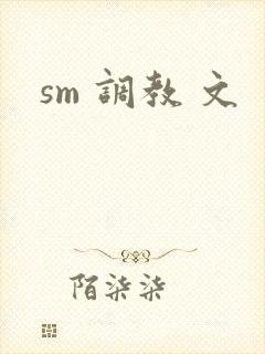 sm 调教 文