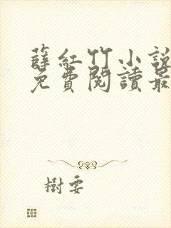 薛红竹小说全文免费阅读最新章节