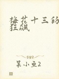 梅花十三的乳液狂飙