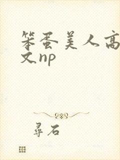 笨蛋美人高辣h文np