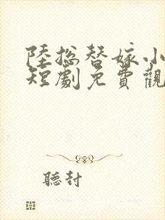 陆总替嫁小宠妻短剧免费观看全集封面