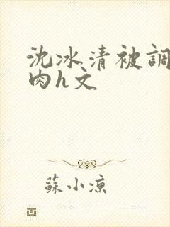 沈冰清被调教的肉h文