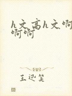 h文高h文啊啊啊啊