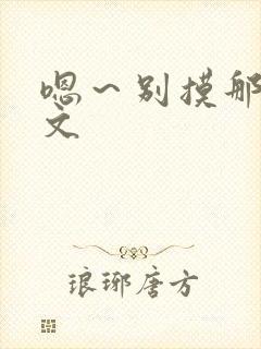 嗯～别摸那里h文