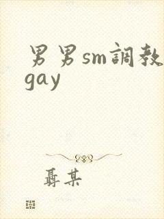 男男sm调教深gay
