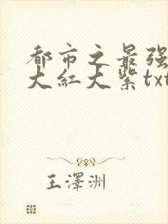 都市之最强狂兵大红大紫txt