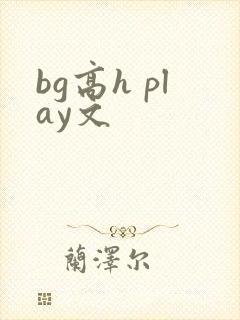 bg高h play文