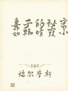 妻子的秘密林雅茹韩晴霞小说免费阅读