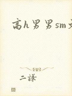 高h男男sm文