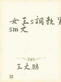 女王s调教男奴sm文