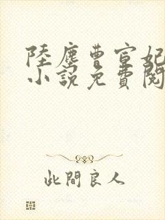 陆尘曹宣妃最新小说免费阅读