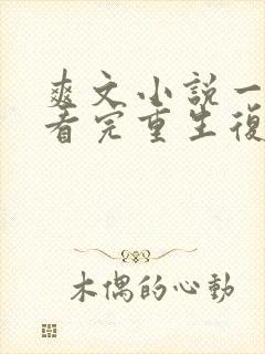 爽文小说一口气看完重生复仇