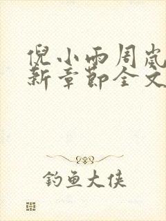 倪小雨周岚雨最新章节全文免费阅读