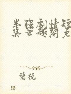 半强剧情短篇合集笔趣阁免费阅读封面