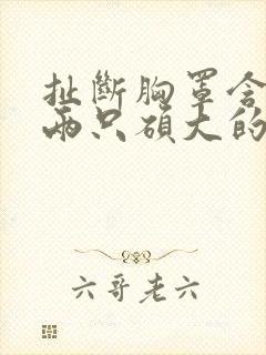 扯断胸罩含着她两只硕大的乳峰