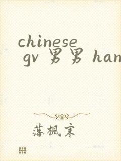 chinese gv 男男 handsime