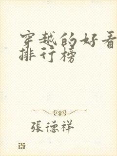 穿越的好看小说排行榜