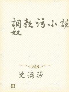 调教污小说高h奴