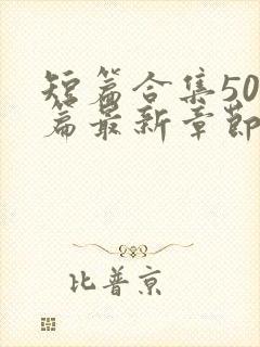 短篇合集500篇最新章节