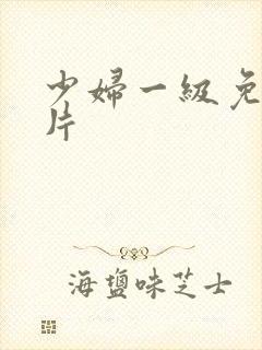 少妇一级免费淫片