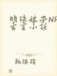 明珠娘子NPC古言小说