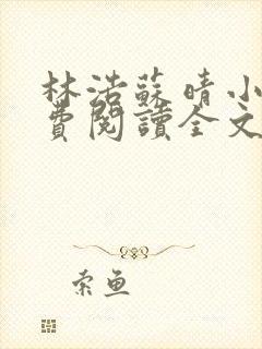 林浩苏晴小说免费阅读全文最新章节