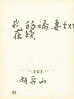 我的娇妻txt在线封面