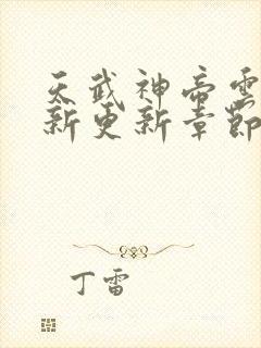 天武神帝云尘最新更新章节阅读