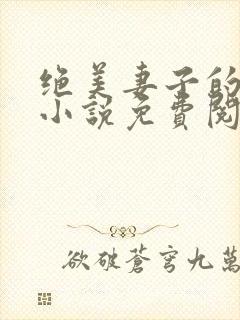 绝美妻子的秘密小说免费阅读