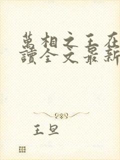 万相之王在线阅读全文最新章节封面