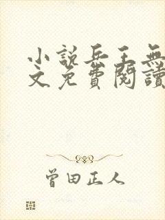 小说兵王无双全文免费阅读