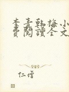 李青韩梅小说免费阅读全文最新章节