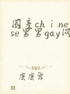 国产chⅰnese男男gay网站
