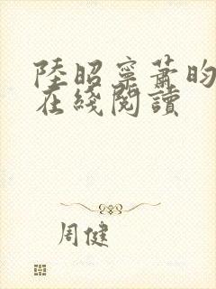 陆昭宁萧昀小说在线阅读