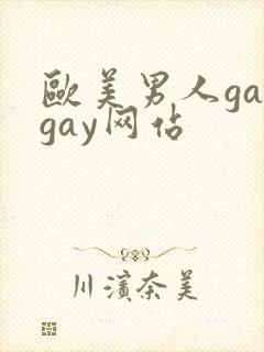 欧美男人gaygay网站