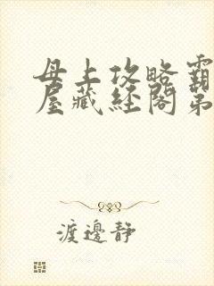 母上攻略霸气书屋藏经阁第一版主网