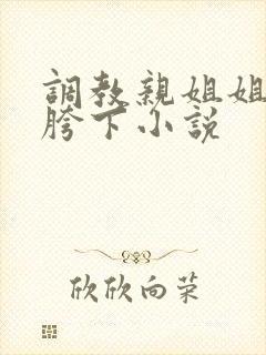 调教亲姐姐成为胯下小说