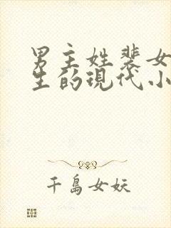 男主姓裴女主重生的现代小说封面