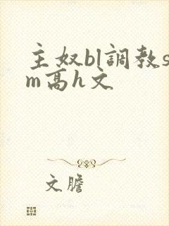 主奴bl调教sm高h文