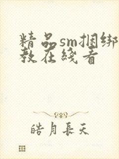 精品sm捆绑调教在线看