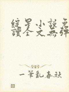 绽星小说免费阅读全文无弹窗