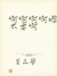 啊啊啊啊嗯嗯嗯不要啊