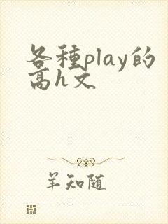 各种play的高h文