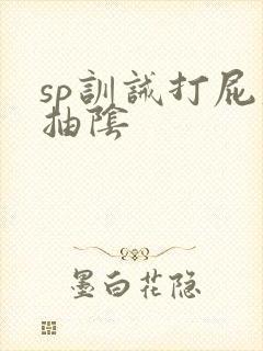 sp训诫打屁股抽阴