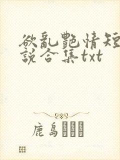 欲乱艳情短篇小说合集txt封面