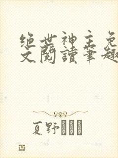 绝世神主免费全文阅读笔趣阁